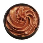 An open Jar of organic bronze shimmer whipped body butter, enhancing skin with a warm, luminous glow and nourishment.