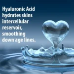 Pure water droplet representing deep hydration and moisture balance in Vitamin A microcaps night cream. Clean water droplet symbolizing purity, freshness, and hydration in natural skincare formulation.