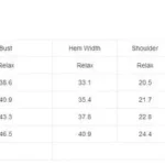 Size chart Striped Pom Pom Knit Cardigan