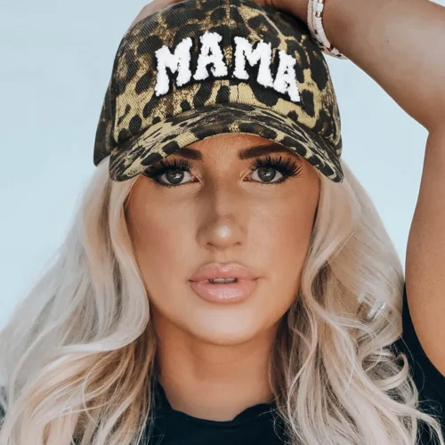 Leopard MAMA Baseball Cap