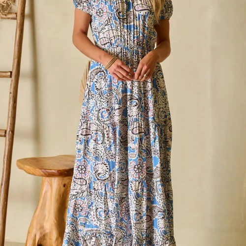 Bria Off Shoulder Maxi Dress